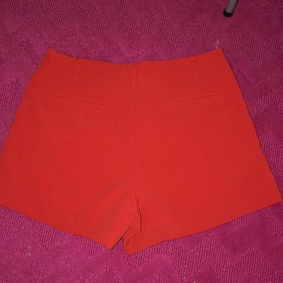 Red dressy shorts - Picture 2 of 2
